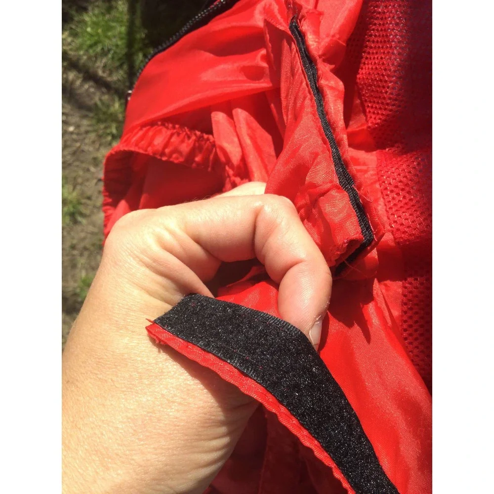 The North Face medium Summit series jacket coat red black gore-tex waterproof - Picture 12 of 14